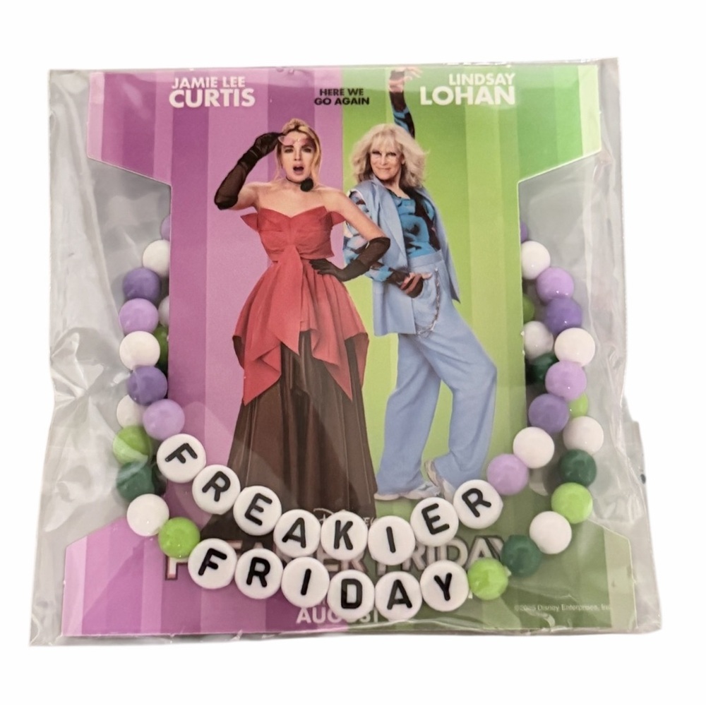 NEW Disney Freakier Friday Friendship Bracelets Movie Promo Set/2